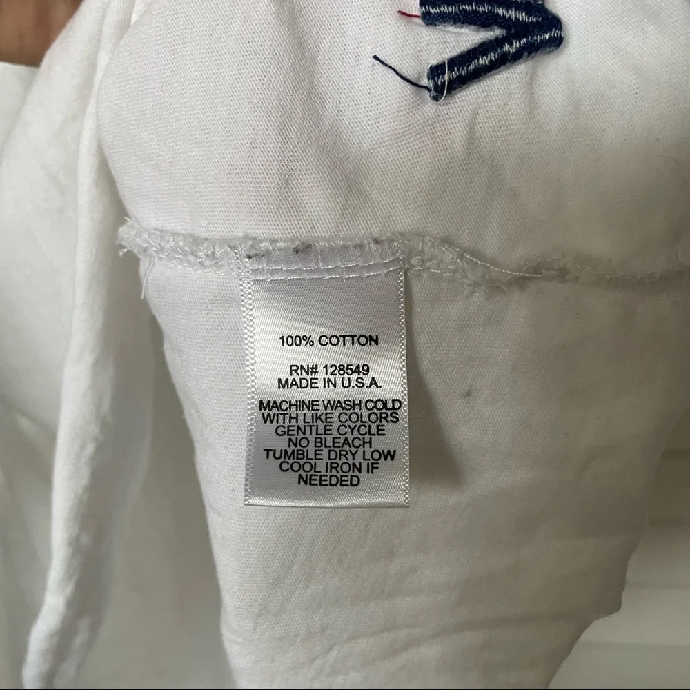 🌟 Aviator Nation white crop top - Picture 4 of 4